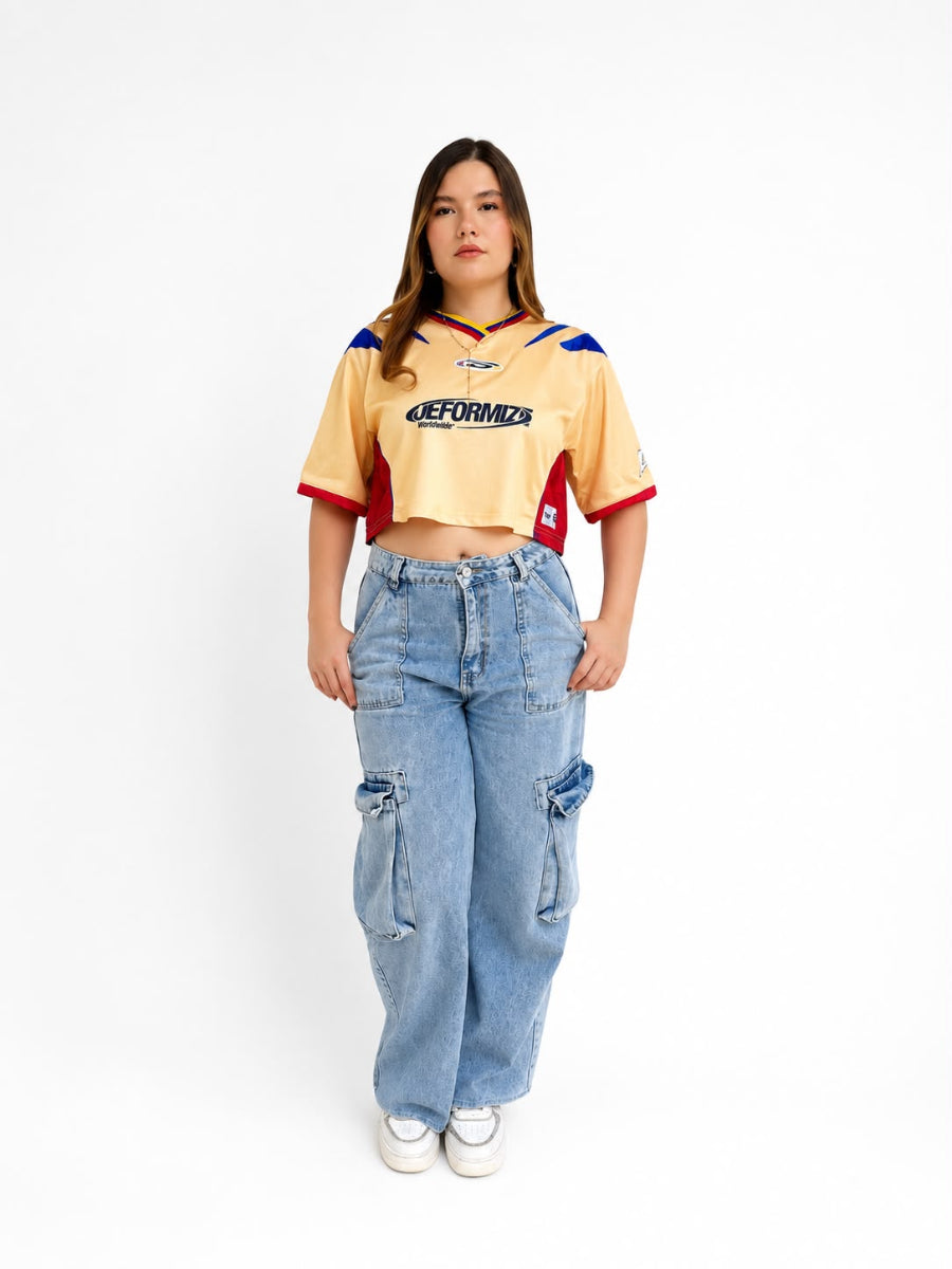 Camiseta Crop Colombia